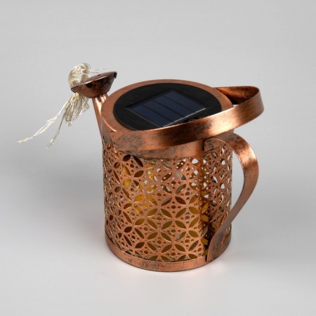 Garden lamp on the sunny battery "Lake", 21.5 × 16 × 10.5 cm, 37 LED, glow warm white-3