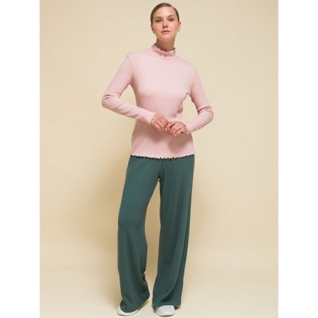 Women's longing, size 44, pink color-5