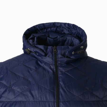 Warm vest of men's, the color is dark blue, size 50-8