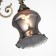 Plaphon Aliya 1he27 silver 14x14x17cm