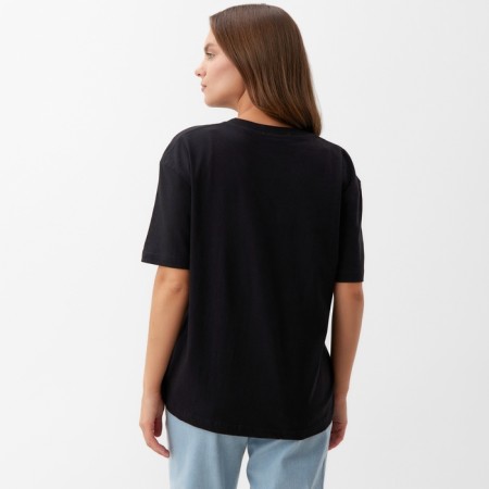 Women's T -shirt KAFTAN: BASIC Line col. Black, rr 44-46-5