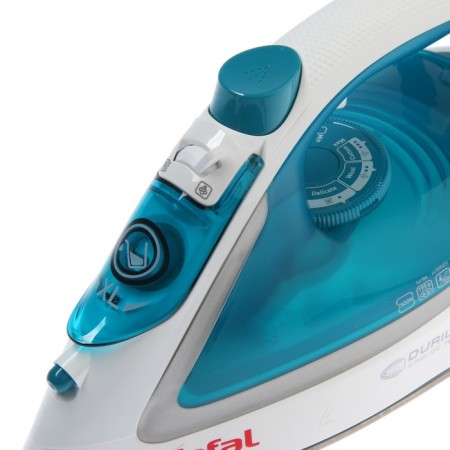 TEFAL FV5718E0, 2500 W, ceramic sole, 45 g/min, 270 ml, white-turquoise-2