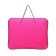 Folder with handles textile A4, 340 x 260 x 20 mm, "Office" 1Sh42 "Lux", inner pocket, pink