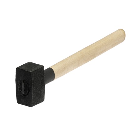 Sledgehammer castle scrap, 1 kg, wooden handle-2