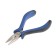 Mini tundra long tundra, nickelled, two -component handles, 125 mm