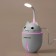 Air humidifier Luazon HM-2, ultrasonic, 400 ml, 2 watts, portable, gray