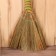 Rice broom with a bamboo pen, 30x80 cm, mix