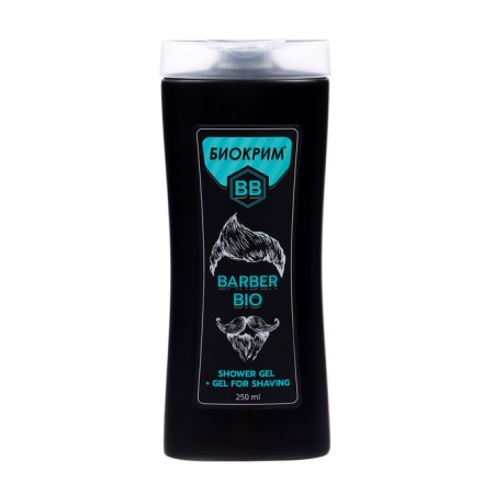 Gift set of men's Barber - Bio: shope -gel shower, 250 ml + shaving gel, 250 ml-2