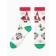 Women's socks "Santa Claus with a bag", color mix, rr 36-40