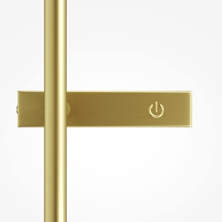 Bra Maytoni Mod285WL-L10BS3K, LED, 10W, 14.1x13x48 cm, 900lm, brass color-3