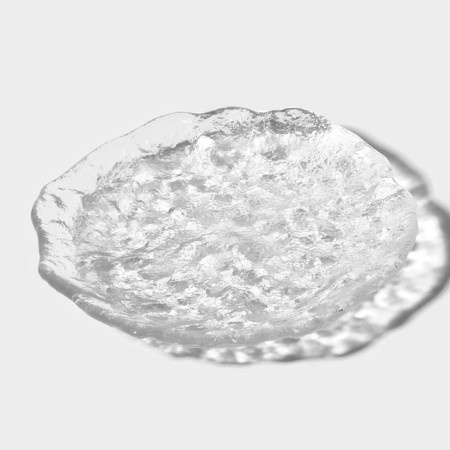 Glass supply dish "Rifaltaro", D = 14.5 cm, 14.5 × 1.7 cm-1