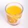 Aromatic candle in a glass "Orange", 6.5x6.5 cm, 10 hours, 165 g, orange