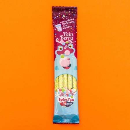 Milk tubes "Bubble Gum", 30 g
