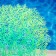 The artificial aquarium, luminous plant, 23 cm, green