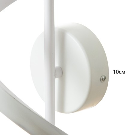 Bra "spiral" LED 16W 6000k white 12x40 cm-4