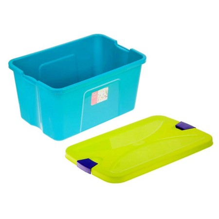 Box for toys "Secret", turquoise color-1