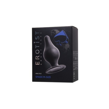 Anal sleeve Erotist Spade M, Maiglexpan, Black Color, 10 cm-6