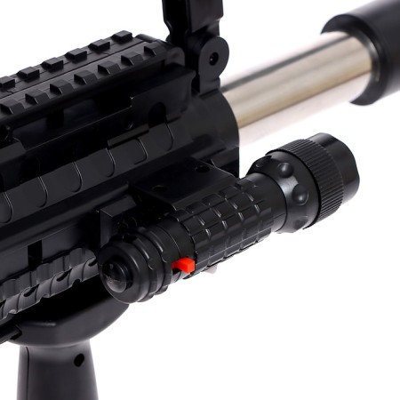Pneumatic automatic "M4A4", with a laser and a flashlight-4