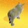 Animal set "Beasts of Africa", 4 figures