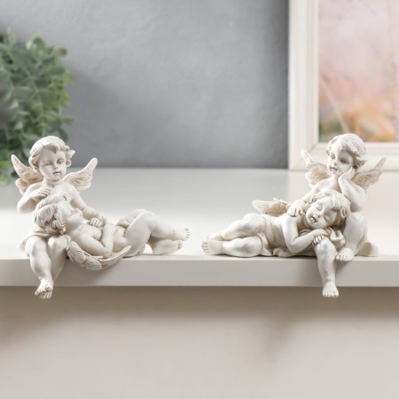 Polystone souvenir "Sleeping Angels" mix 11x6.5x11.5 cm
