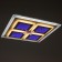 Causteen with PDU 10006/4 LED 200W 3000-6000K Dimmer with white light 50x50x10 cm Bayerlux