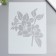 Plastic stencil "apple color" 29.7x21 cm