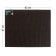 Rug EVA Universal Grand Caratt, honeycomb 67 x 82 cm, brown