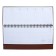 Dated 2024, 294 x 142 mm, 64 sheets, on the crest, Attomex.orion, solid boumvinyl cover, block 70 g/m2, brown