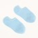 Women's socks shortened, blue color, size 36-40