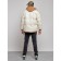 Eco -leather jacket men's, size 52, beige color