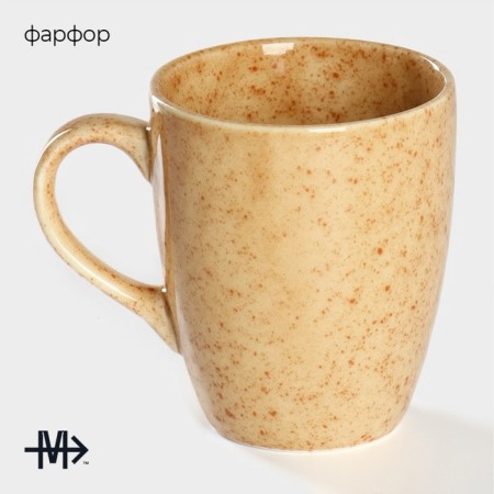 Porcelain mug Magistro Stone, 380 ml-1