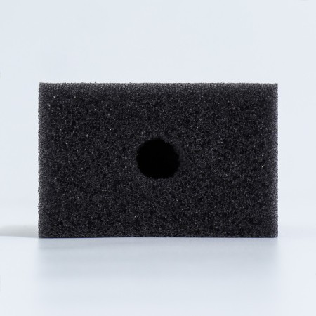 Rectangular sponge for the turbo filter No. 6, 8 x 5 x 10 cm, gray-3