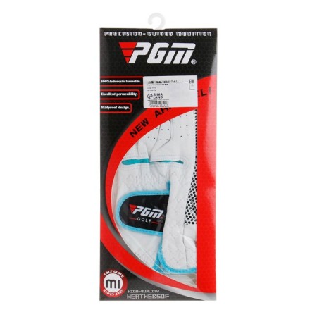 PGM golf gloves, female, steam, anti -slip, sheepskin, size 19-3