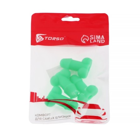 Torso valve cap, luminous, set 4 pcs-2