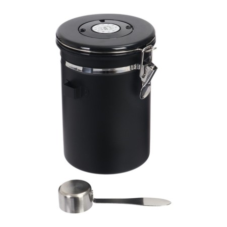 A sealed container for storing ground coffee and coffee beans, 1.8 l, 18.5 x 12 cm-1