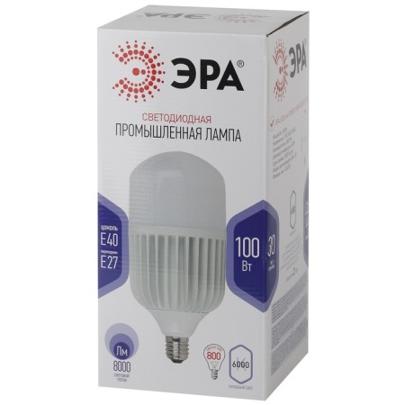 LED LED ERA Power Power, 100 W, E27/E40, 8000 lm, 6500k, glow cold white-2