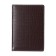 Telephone book A5, 64 sheets DEVENTE.Wild, hard -leather cover, cream block 70 g/m2, dark brown