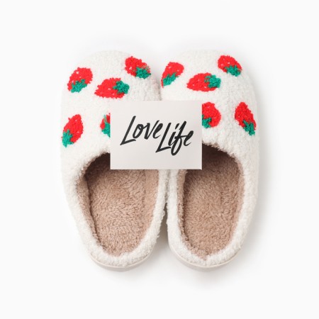Women's slippers, size 38-39, white color-8