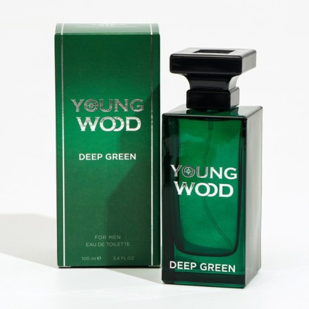 Men's toilet water Young Wood "Deep Green", 100 ml-2