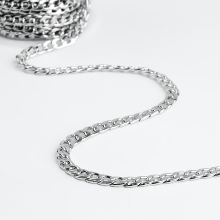 A bag for a bag, iron, 9.5 × 6.5 mm, 10 ± 0.5 m, silver color-2
