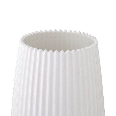 TKANO EDGE vase, 20 cm, white color-4
