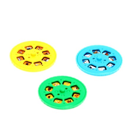 Game set with a projector and figures "Funny animals"-3