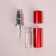 Perfume bottle, with a spray, 10 ml, red color