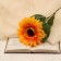 Artificial "sunflower" volume, 13x42 cm
