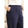 Women's costume: cardigan, trousers, size 50, black color