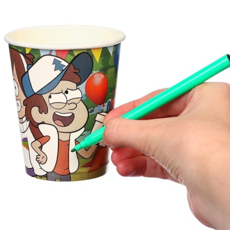 Birthday glass "Happy Birthday!", 250 ml, gravity farz-5