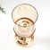 Summary Metal for 1 candle "Marble Ball with Gold" 29x11.5x11.5 cm