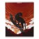 Notebook of 48 sheets in the Lunar Cats cage, covered cardboard, soft-tach lamination, foil embossing, block 60 g/m2, mix