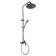 The shower system Zein Z3893, pouring in the case, upper watering can D = 23 cm, manual 11.5 cm, graphite