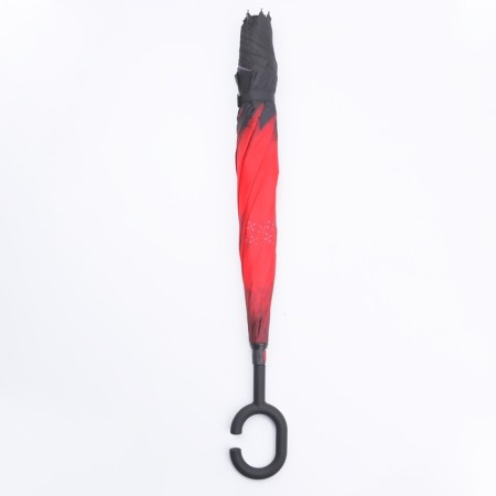 Umbrella - on the contrary, "flowers", mechanical, 8 spokes, r = 53 cm, color mix-17